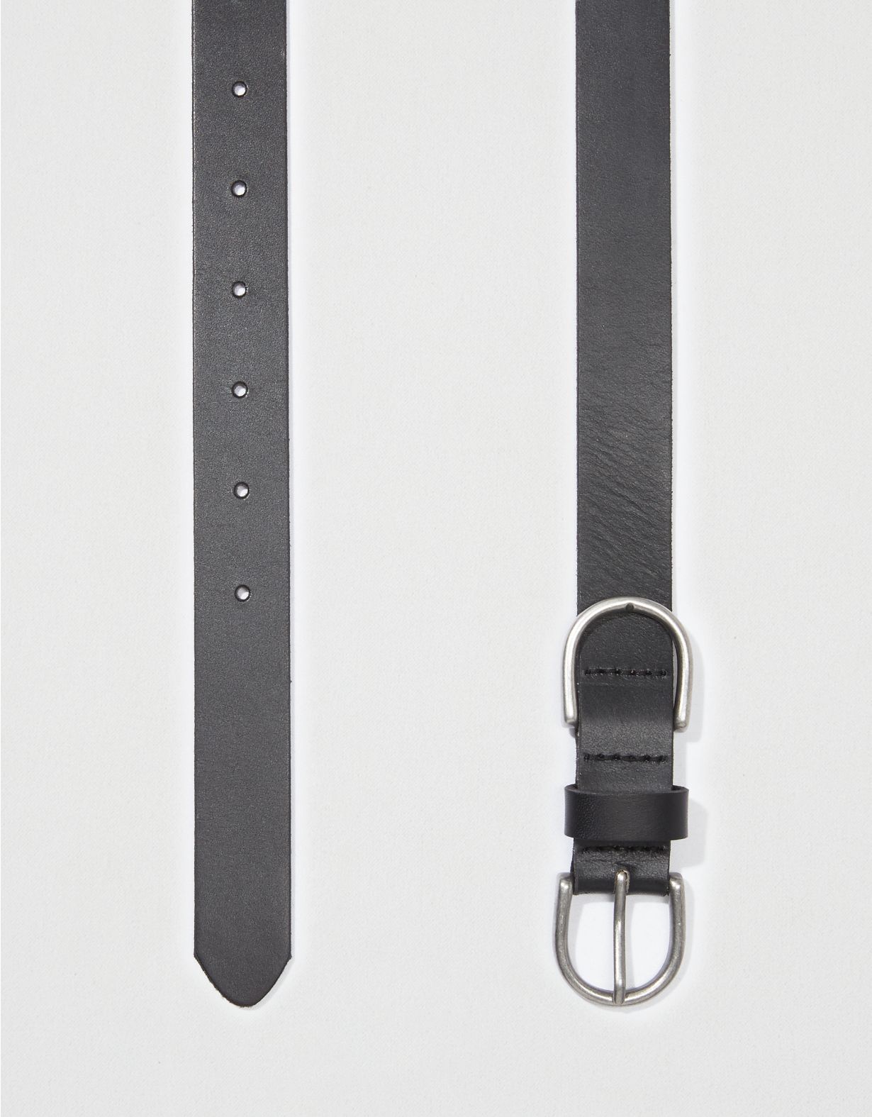 AEO Double Buckle Leather Belt