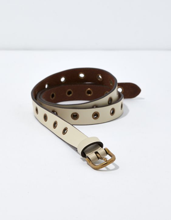 AE Leather Grommet Belt