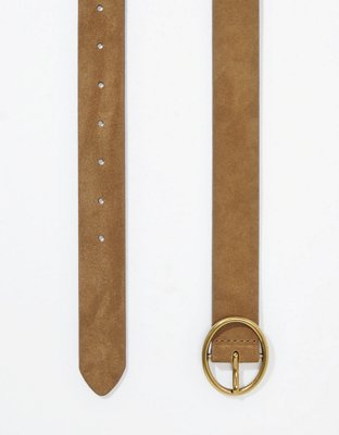Женские ремни American Eagle AE Suede Buckle Belt — фото 2