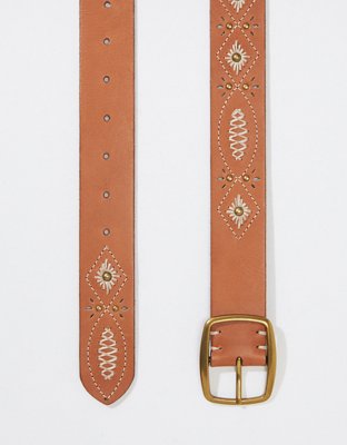 Женские ремни American Eagle AEO Embroidered Belt — фото 2