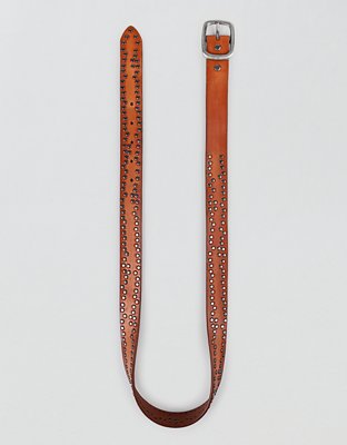Old Trend Studded Leather Belt | American Eagle display picture 3