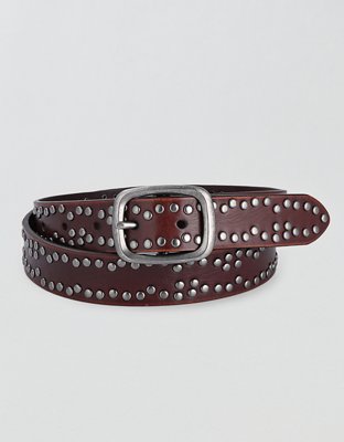 Old Trend Studded Leather Belt | American Eagle display picture 1