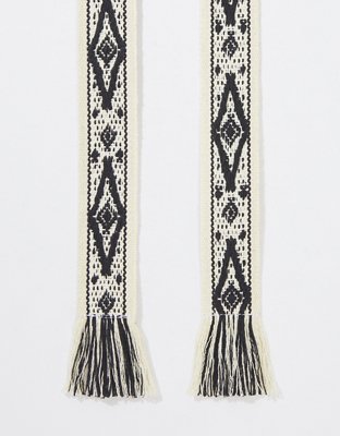 Женские ремни American Eagle AEO Wide Woven Belt — фото 2