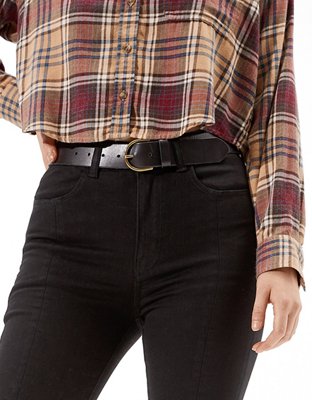 AE High-Waisted Leather Belt