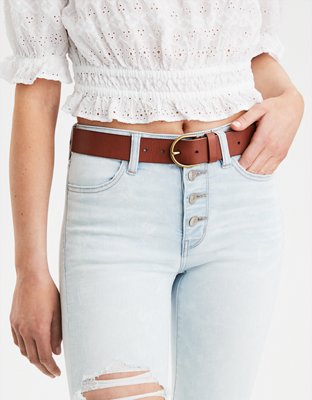 AE High-Waisted Leather Belt