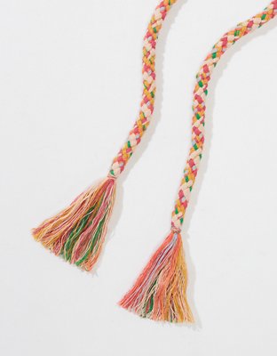 AE Tubular Braided Rope Belt