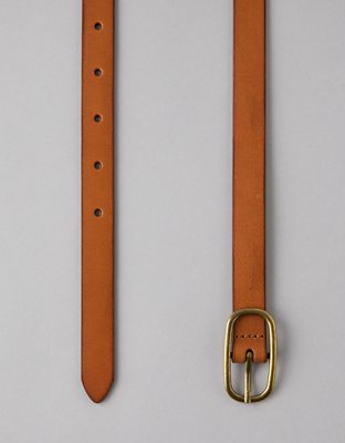 AE Elongated Oval Buckle Belt