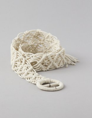 Женские ремни American Eagle AE Crochet Belt — фото 2