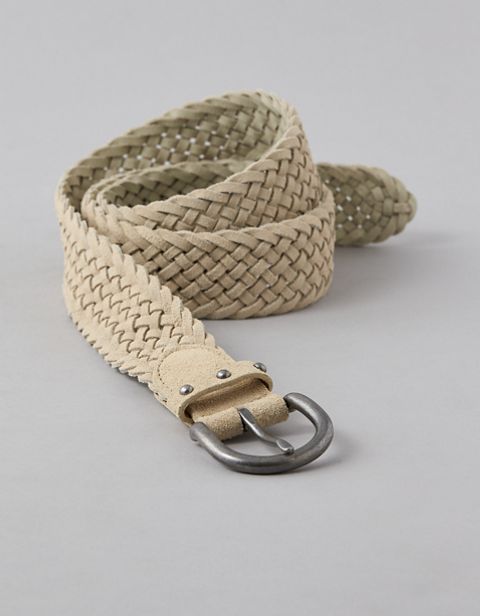 Мужские ремни American Eagle AE Braided Leather Belt