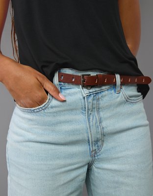 AE Perforated Leather Belt