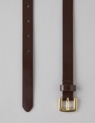 AE Skinny Leather Belt