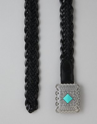 AE Braided Plaque Belt