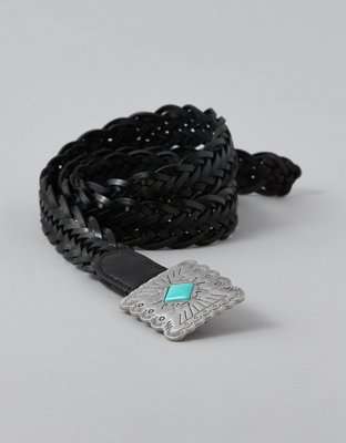 AE Braided Plaque Belt