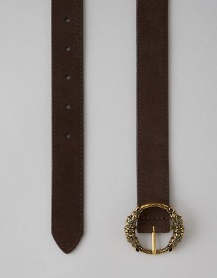 AE Suede Leather Belt