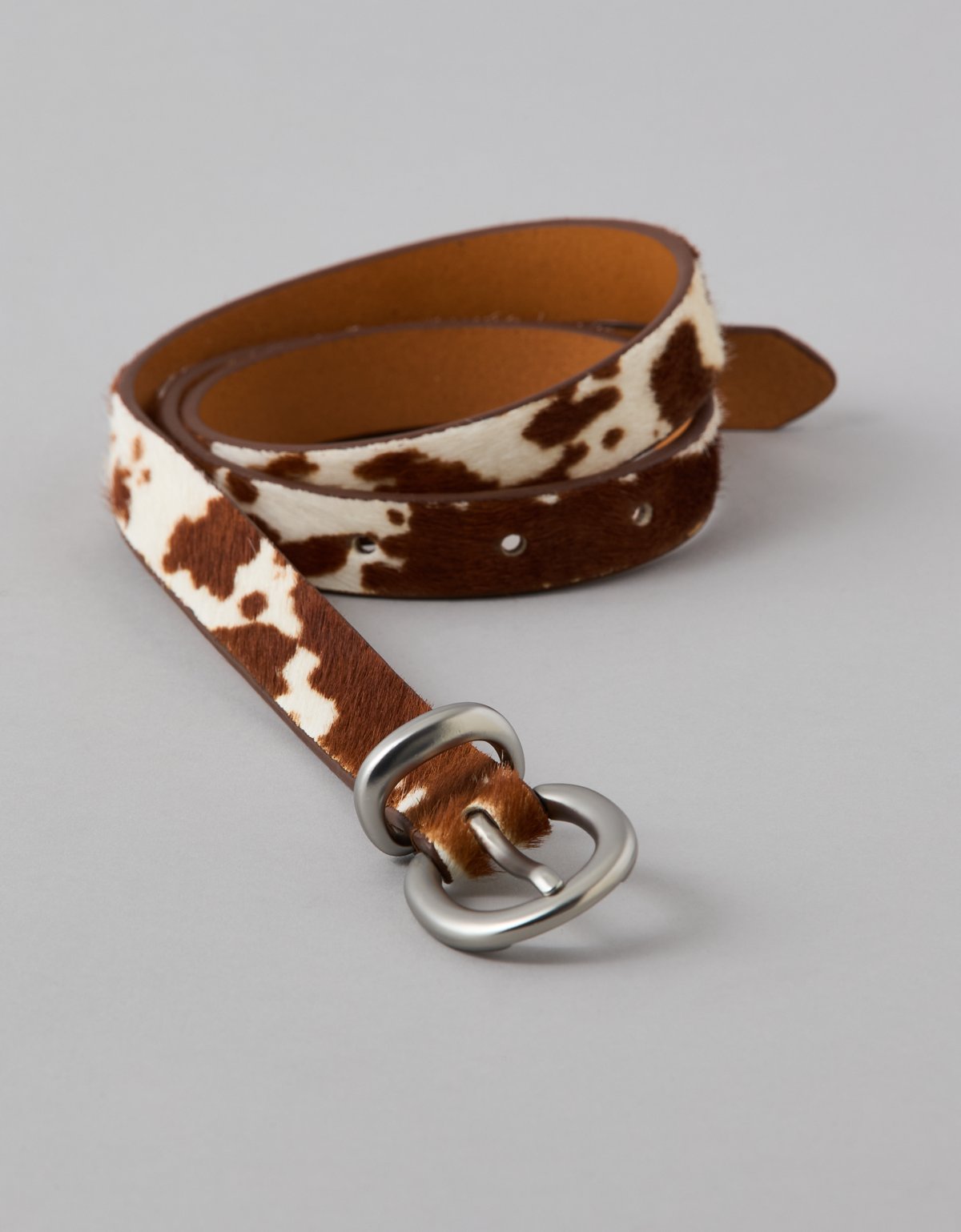 AE Cow Print Western Belt - image 2