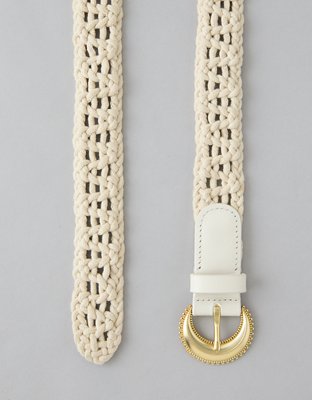AE Western Macrame Belt | American Eagle