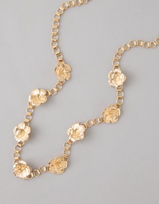 AE Hibiscus Chain Belt