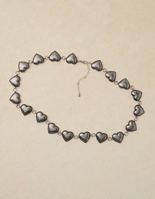 AE Heart Concho Chain Belt