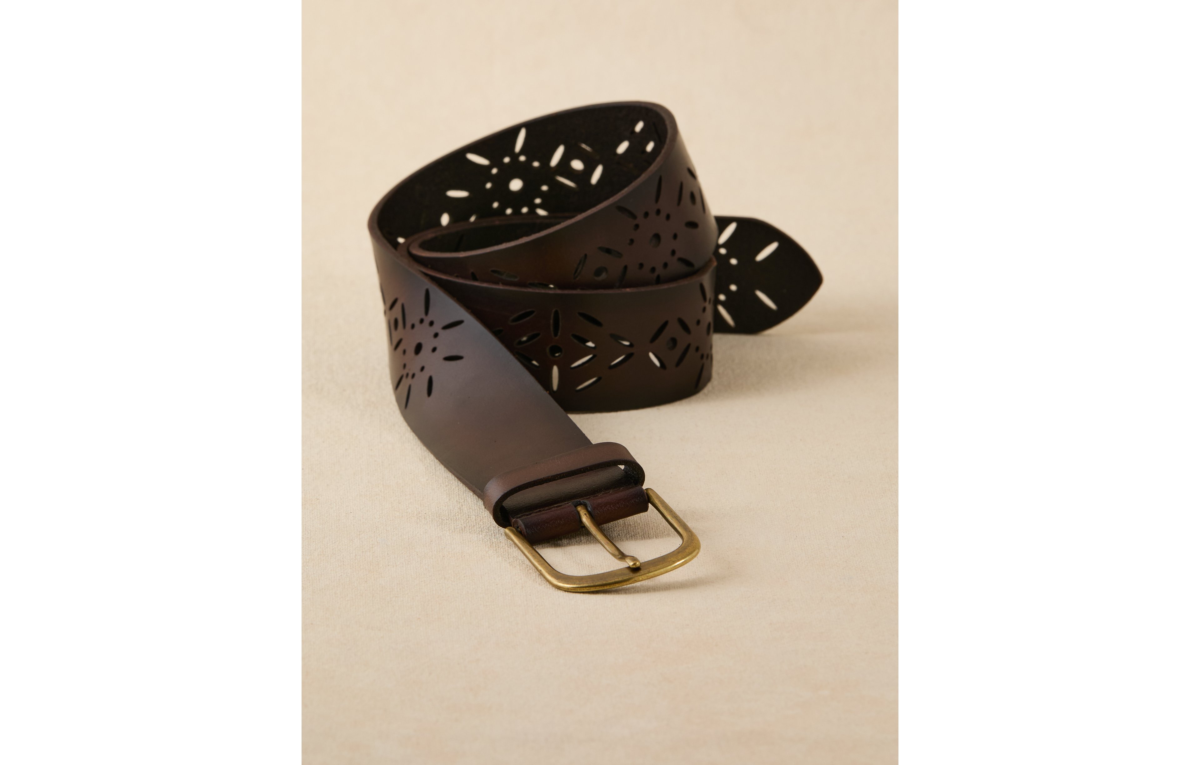AE Perforated Leather Belt