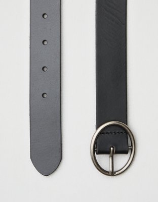 AEO Oval Ring Leather Belt