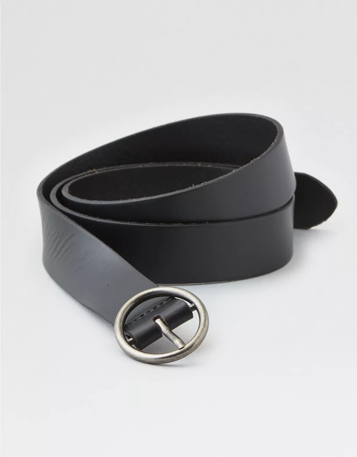 AEO Oval Ring Leather Belt