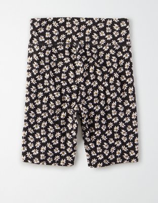 AE Highest Waist Daisy Wide Waistband Bike Short