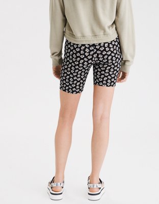 Женские брюки American Eagle AE Highest Waist Daisy Wide Waistband Bike Short — фото 2