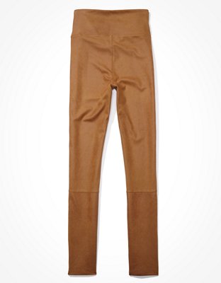 Женские брюки American Eagle AE Faux Suede Highest Waist Legging — фото 3