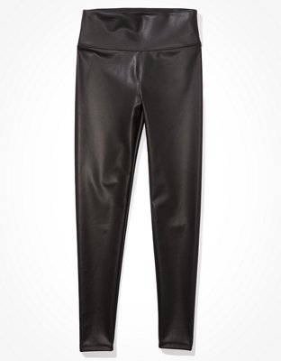 AE Faux Leather Highest Waist Legging