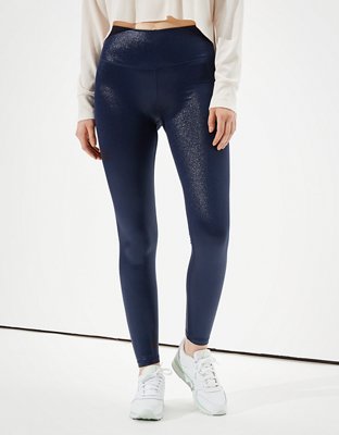 Finding Nirvana High Waist Legging In Navy Curves • Impressions Online  Boutique