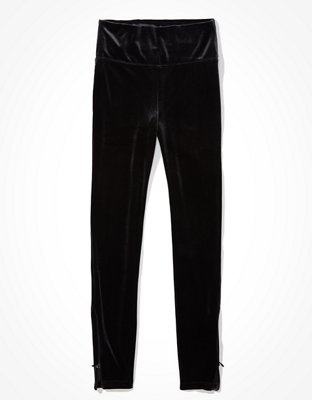 american eagle velvet pants