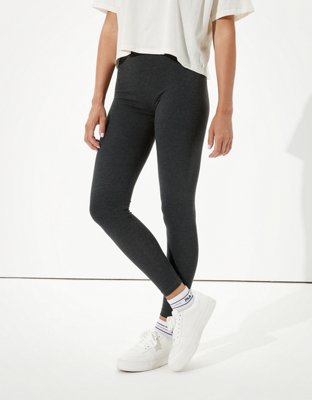 Женские брюки American Eagle AE High-Waisted Cotton Blend Legging — фото 4