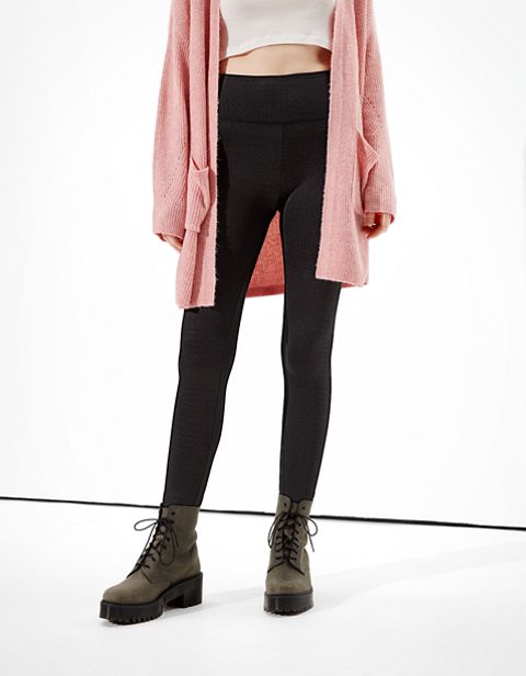 Женские брюки American Eagle AE Crocodile Shine Highest Waist Legging