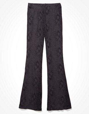 AE Snakeskin Super High-Waisted Flare Legging