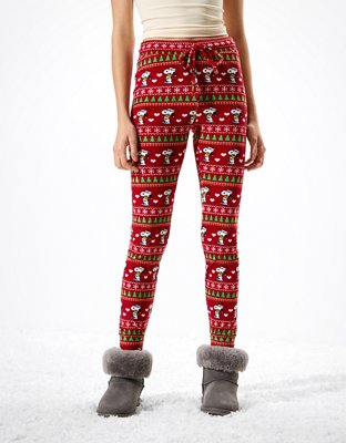 AE Velvet Snoopy Super High-Waisted Legging