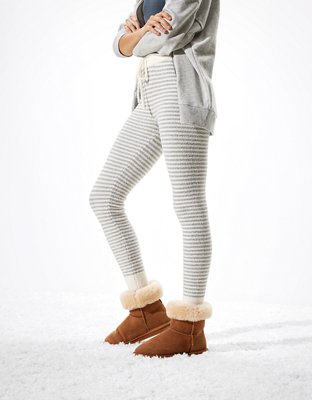 Женские брюки American Eagle AE Cozy Knit Super High-Waisted Legging — фото 4