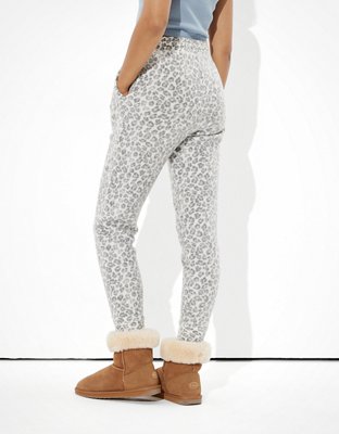 Женские брюки American Eagle AE Plush Waffle Super High-Waisted Jogger Legging — фото 2