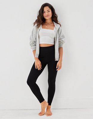 Aerie Play Real Me High Waisted 7/8 Legging, I'm a Stretchy-Pants Expert,  and These Aerie Leggings Deserve an A+ in Comfort