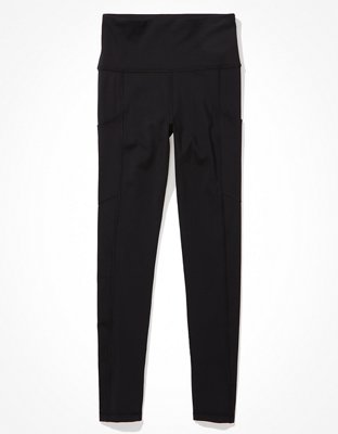 Miss Selfridge low rise deep fold over waistband flare legging in