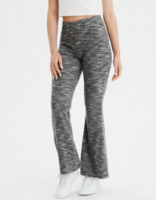 Aerie + OFFLINE The Hugger High Waisted Foldover Flare Legging