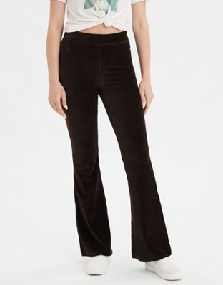 nike air women's high waisted corduroy fleece trousers