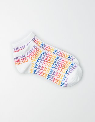 Носки AE Rainbow NYC, низкие — American Eagle