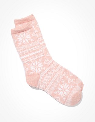 AE Snowflake Crew Sock