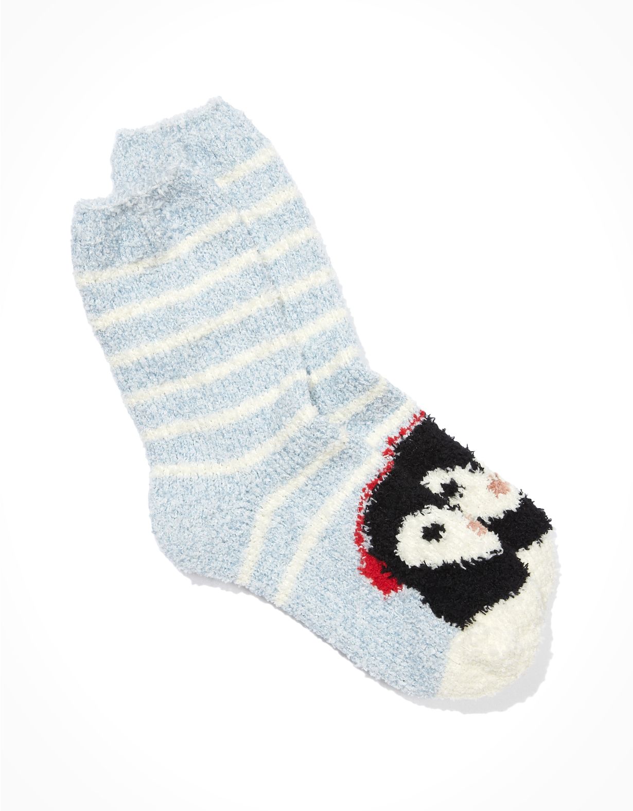 AE Penguin Striped Crew Sock