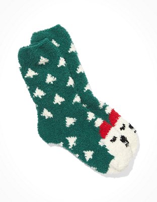 AE Polar Bear Crew Sock