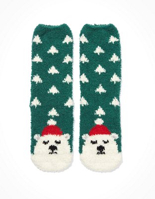 AE Polar Bear Crew Sock