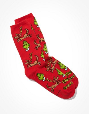 AE The Grinch + Max Crew Sock