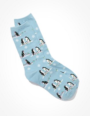 AE Penguin Crew Sock