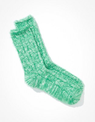 AE Calcetines largos en punto trenzado
