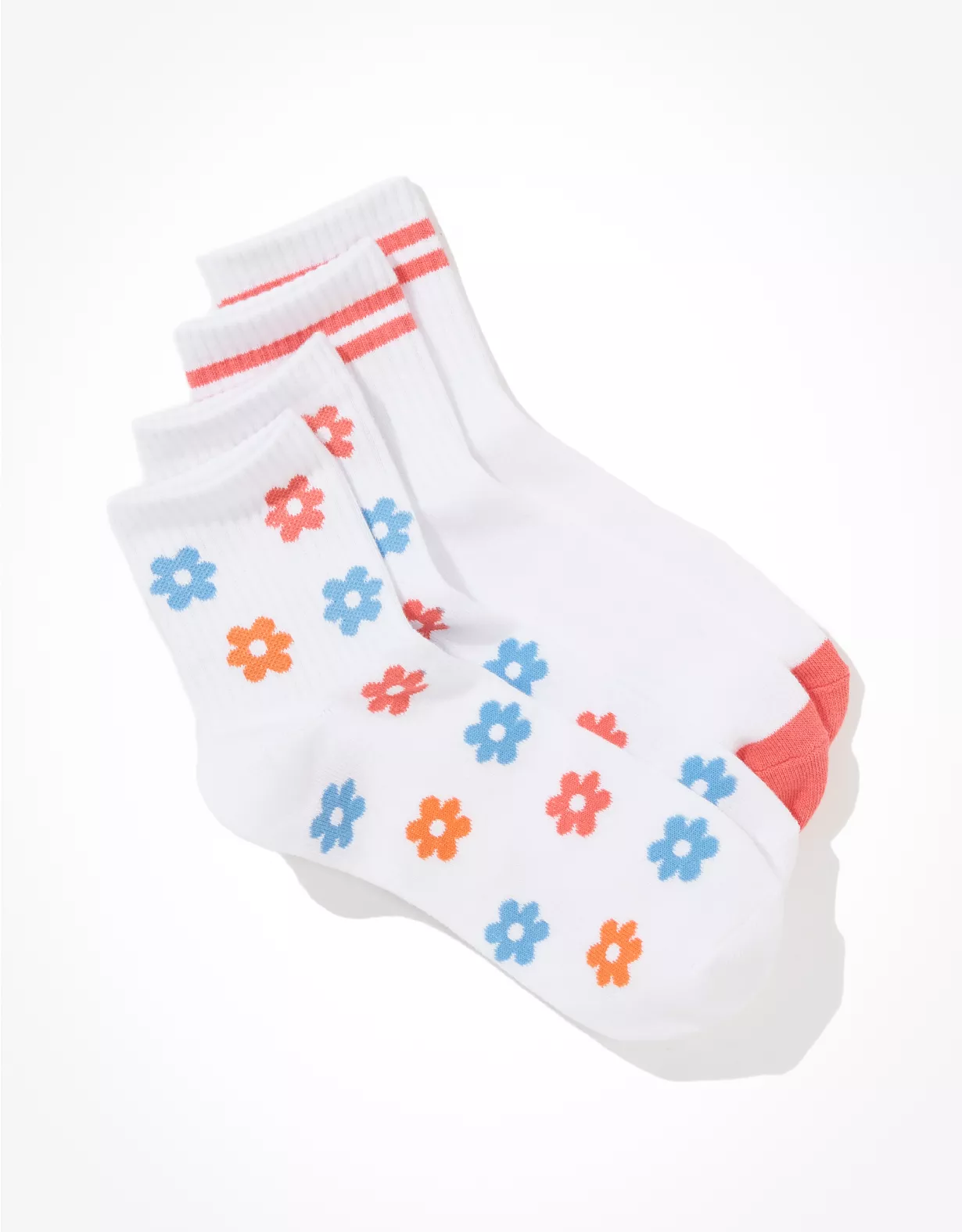 AE Flower Boyfriend Sock 2-Pack